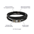 Love You Forever Believe Deep (To My Grandson) – Bracelet
